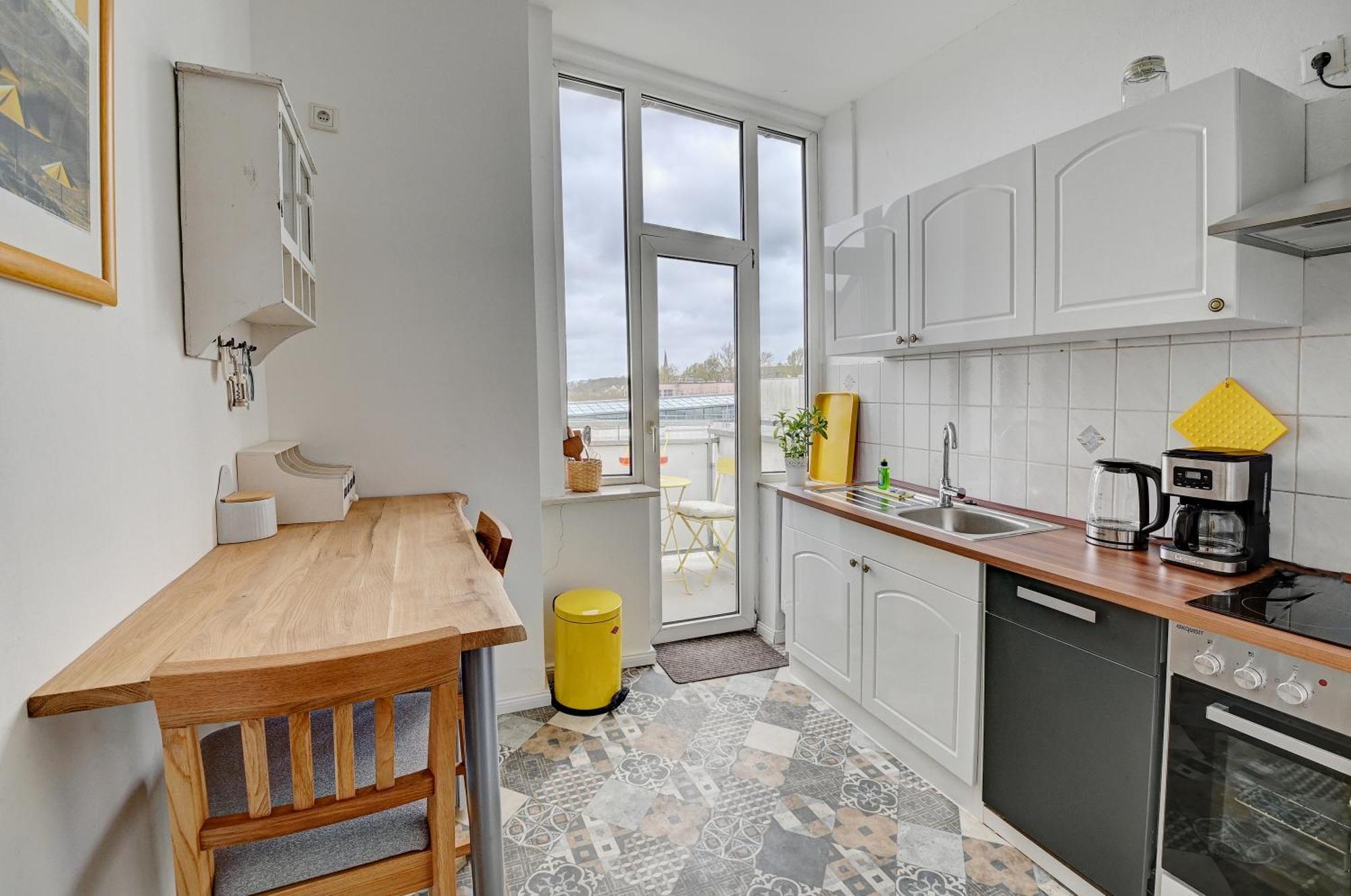 Mittendrin - Apartment Mit 2 Balkonen Sehr Zentral Flensburgo Exterior foto